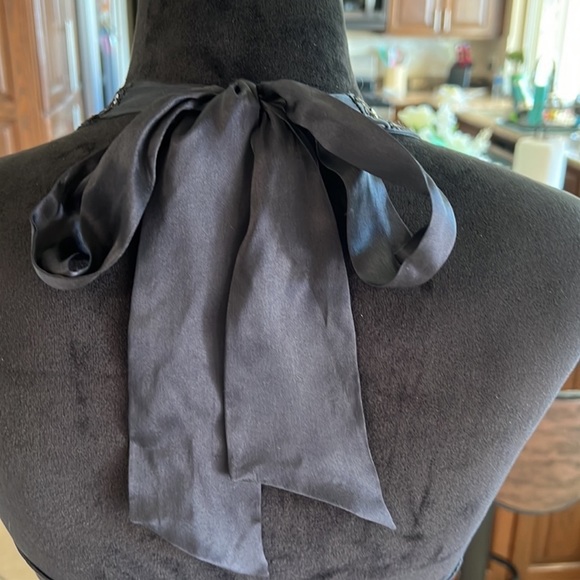 EUC Bebe silk dress size S - Picture 10 of 16